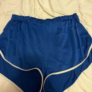 ROMWE Blue Pajama Shorts